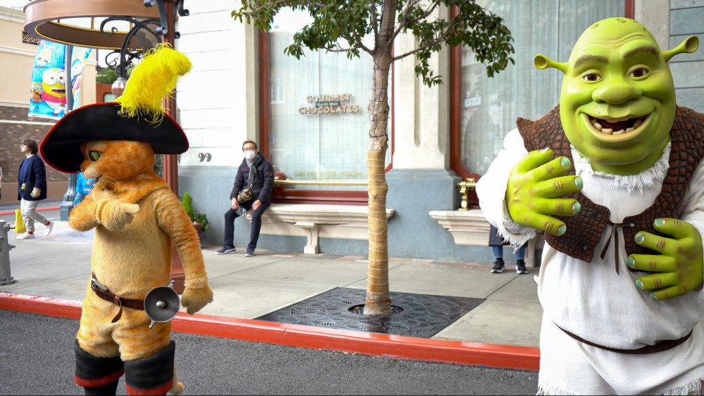 Personajes en Universal studios